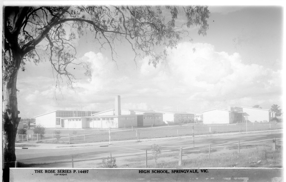 HIGH SCHOOL, SPRINGVALE, VIC (1920–54)