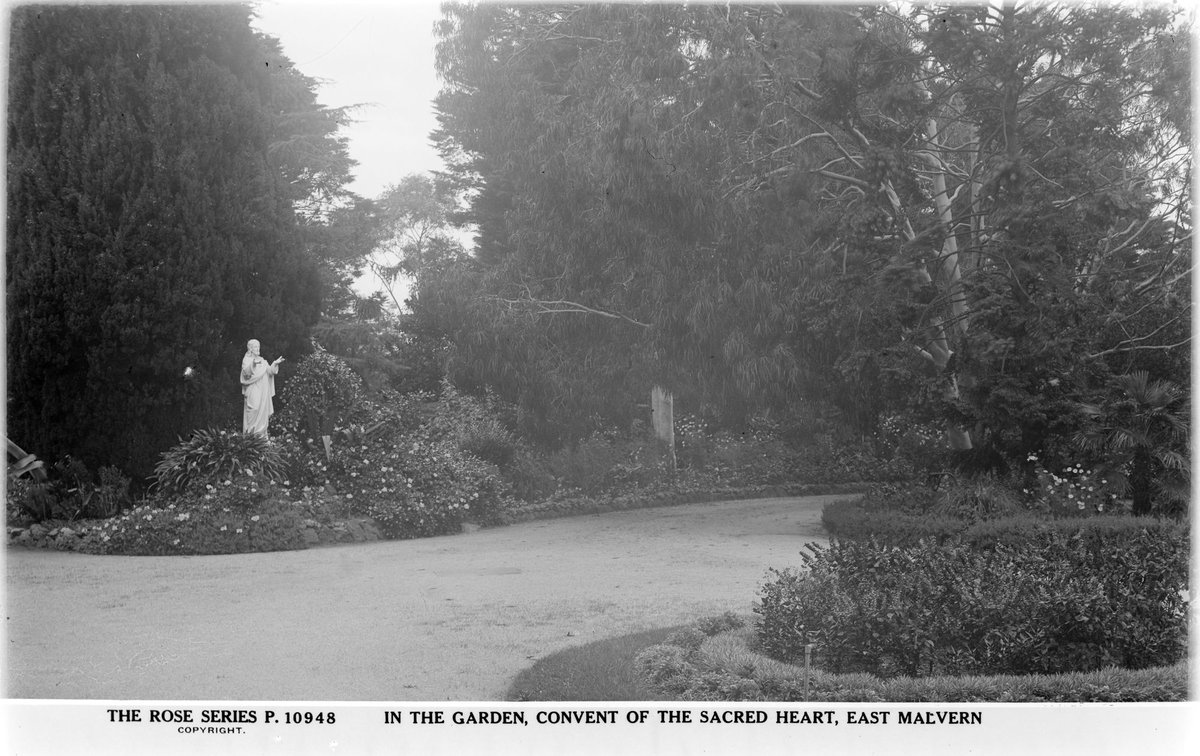 IN THE GARDEN, CONVENT OF THE SACRED HEART, EAST MALVERN, Malvern East (1920–54)