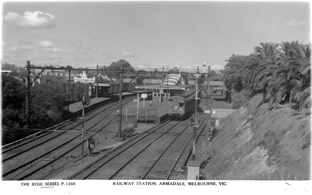 Railway Station, Armadale, Melbourne, Vic (1920–54)