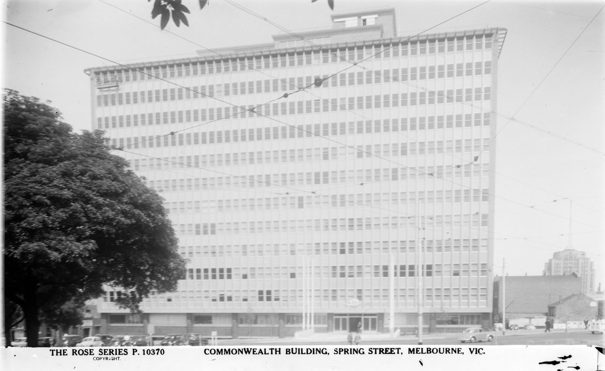 COMMONWEALTH BUILDING, SPRING STREET, MELBOURNE, VIC, Melbourne City (1920–54)
