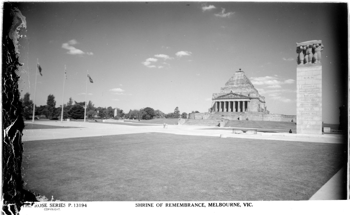 SHRINE OF REMEMBRANCE, MELBOURNE, VIC, Melbourne City (1920–54)