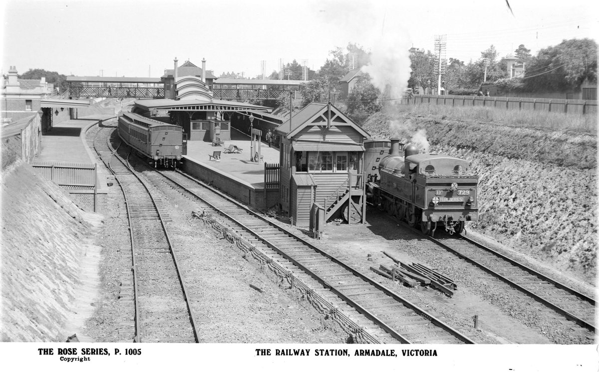 The Railway Station, Armadale, Vic (1920–54)