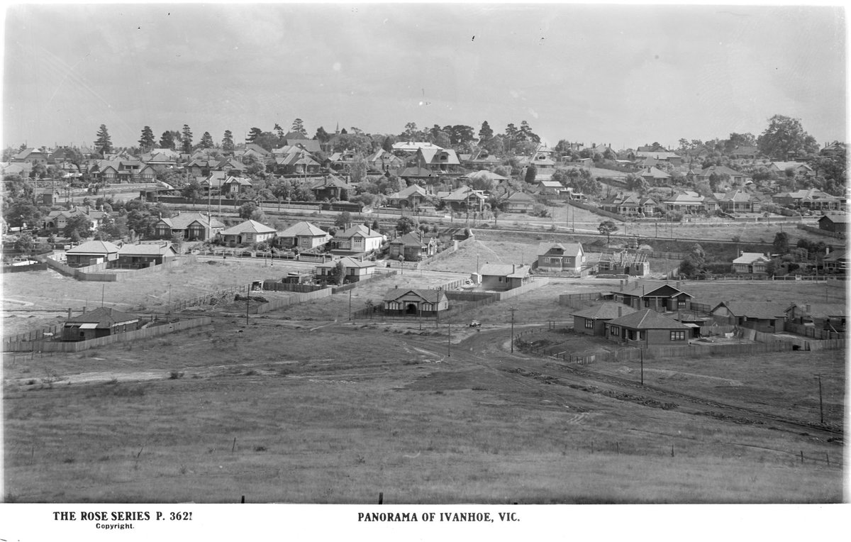 Panorama Of Ivanhoe, Vic (1920–54)
