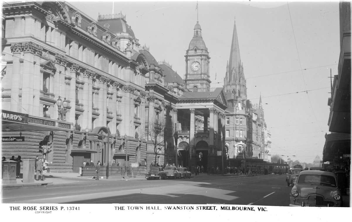 THE TOWN HALL, SWANSTON STREET, MELBOURNE, VIC, Melbourne City (1920–54)