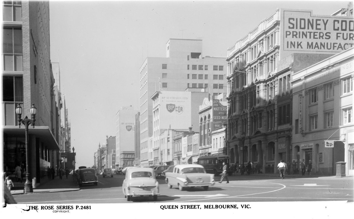Queen Street, Melbourne, Vic, Melbourne City (1920–54)