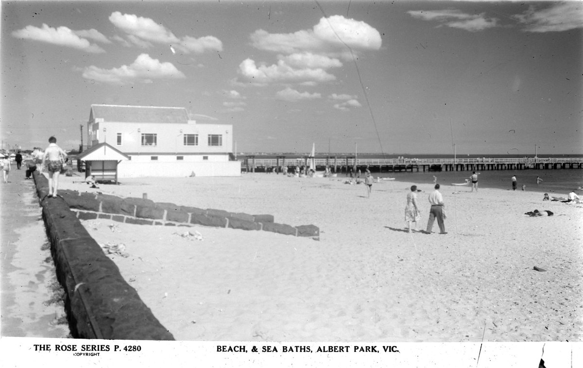BEACH & SEA BATHS, ALBERT PARK, VIC (1920–54)