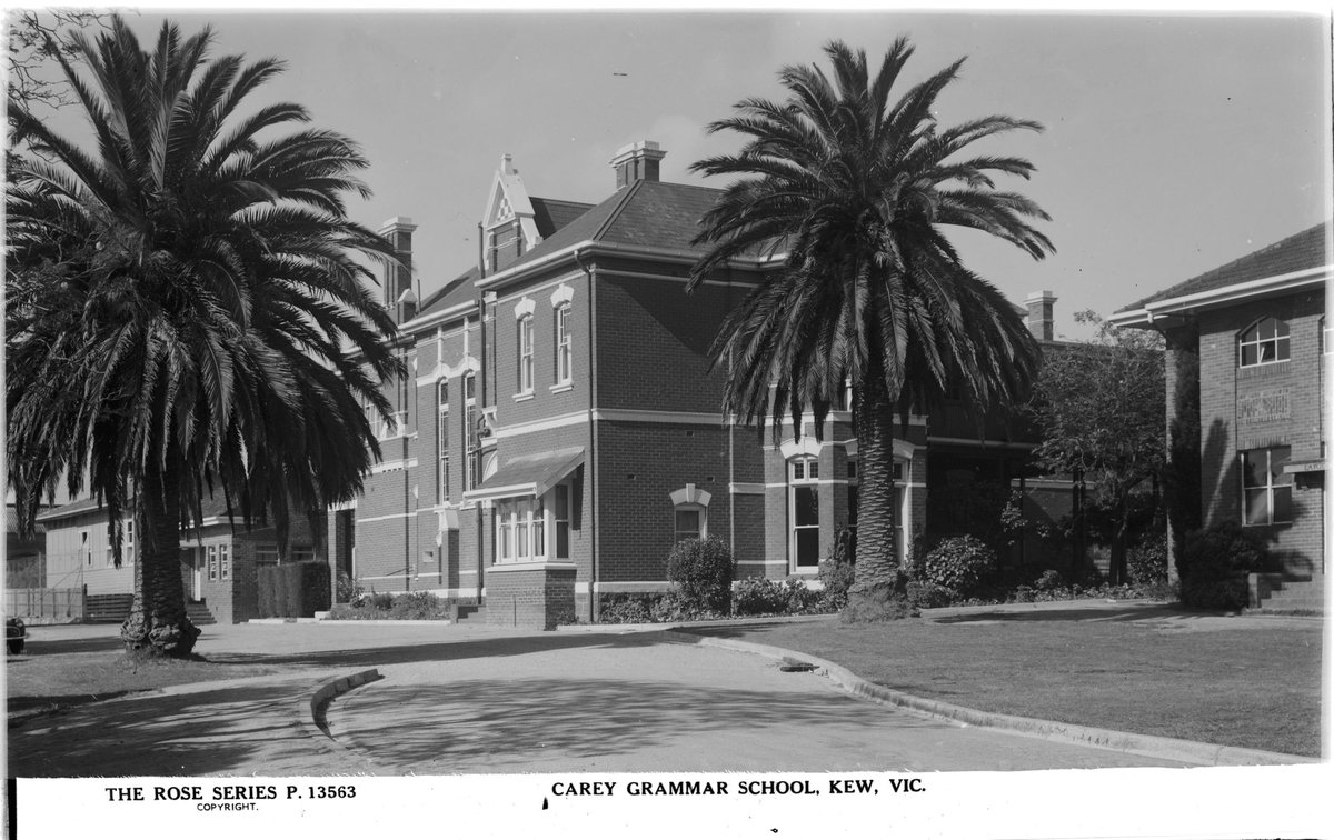 CAREY GRAMMAR SCHOOL, KEW, VIC (1920–54)