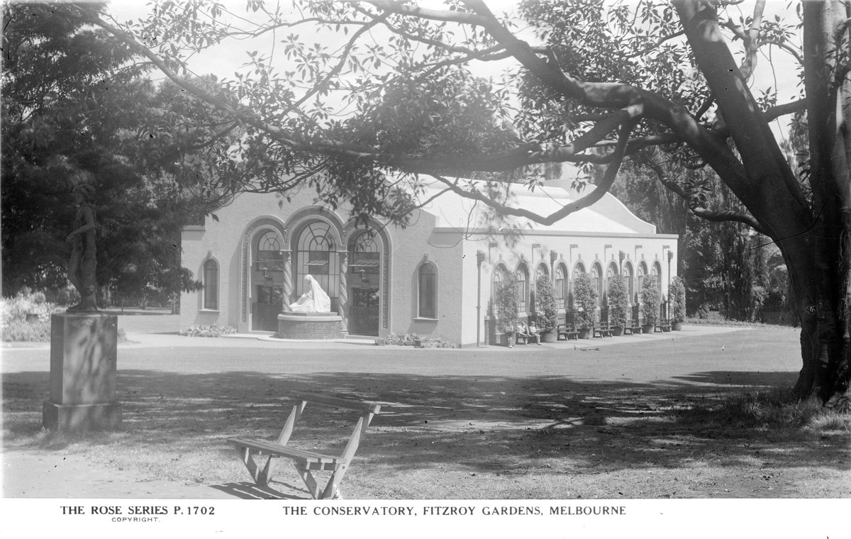 The Conservatory, Fitzroy Gardens, Melbourne, East Melbourne (1920–54)