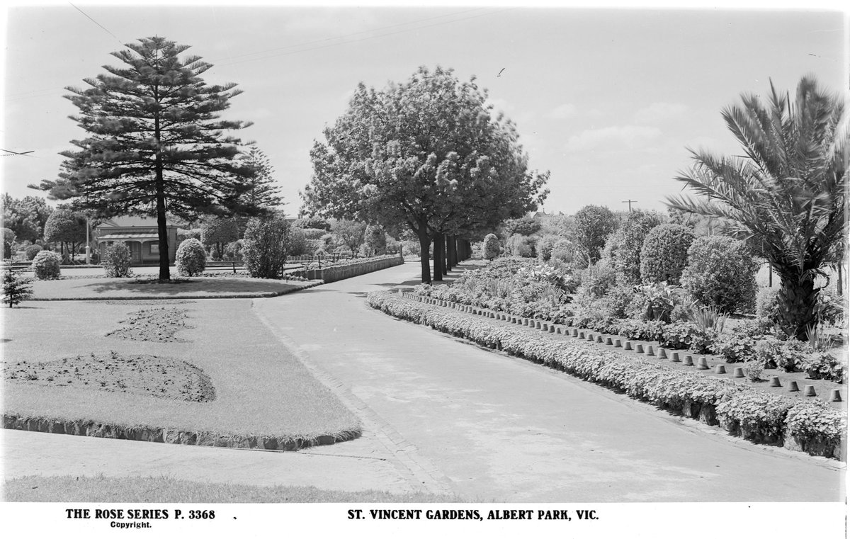 St. Vincent Gardens, Albert Park, Vic (1920–54)
