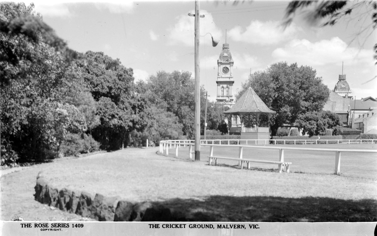 The Cricket Ground, Malvern, Vic (1920–54)