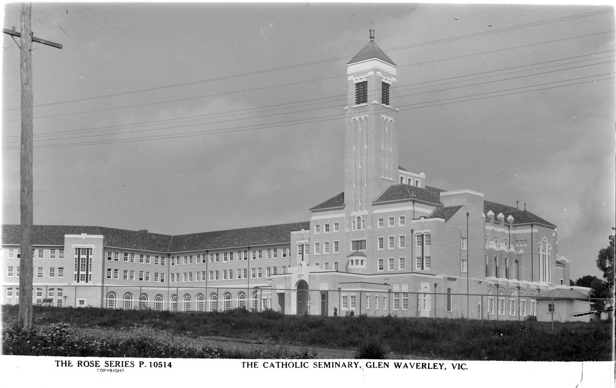 THE CATHOLIC SEMINARY, GLEN WAVERLEY, VIC (1920–54)