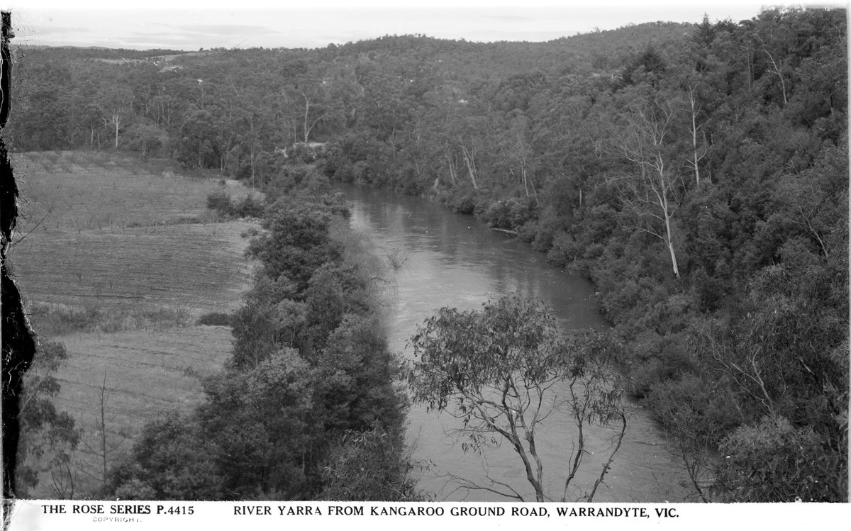RIVER YARRA FROM KANGAROO GROUND ROAD, WARRANDYTE, VIC (1920–54)