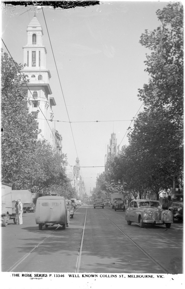 WELL KNOWN COLLINS ST., MELBOURNE, VIC, Melbourne City (1920–54)