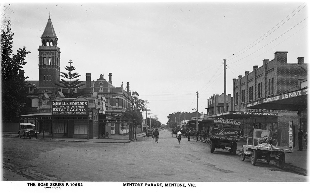 MENTONE PARADE, MENTONE, VIC (1920–54)
