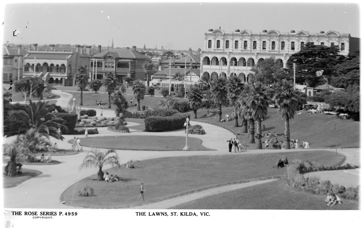 THE LAWNS, ST. KILDA, VIC, St Kilda (1920–54)