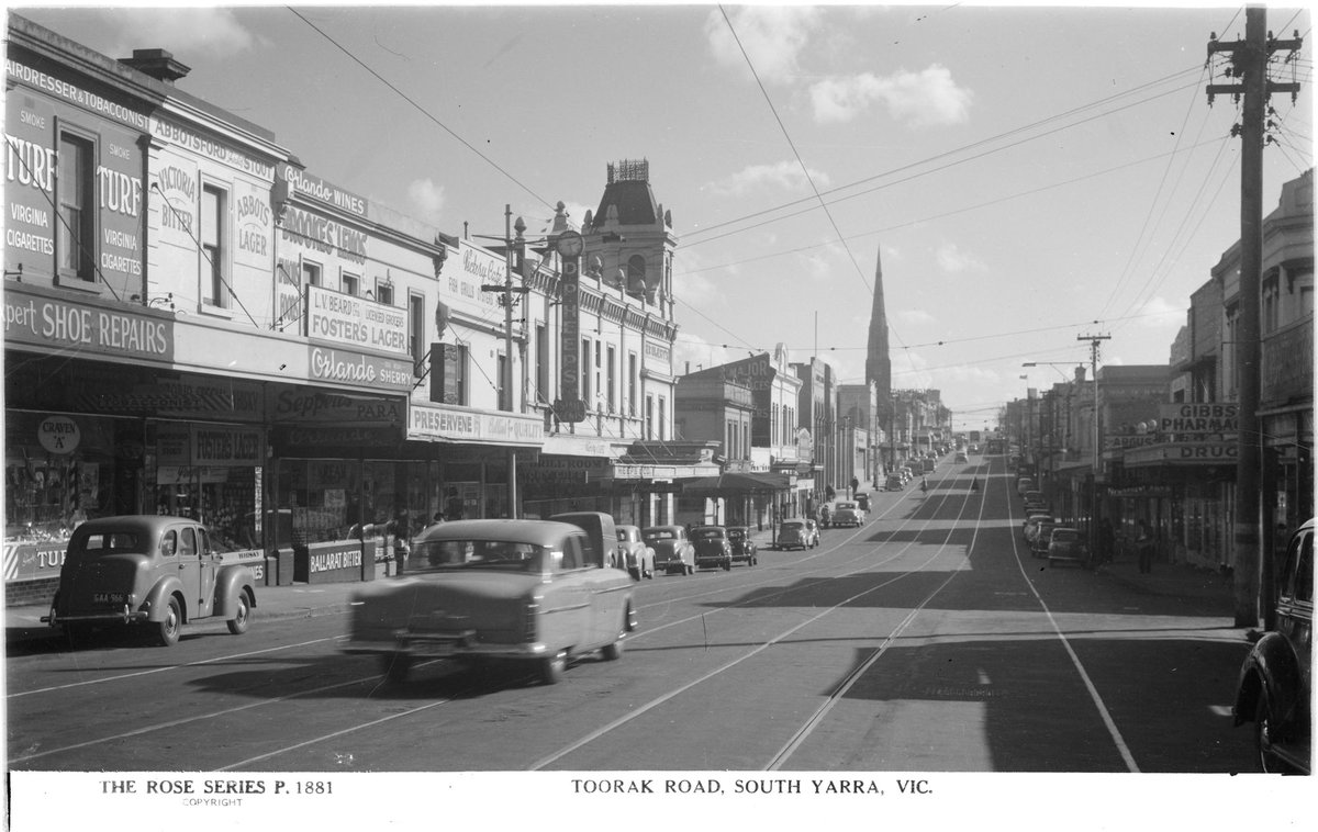 Toorak Road, South Yarra, Vic (1920–54)