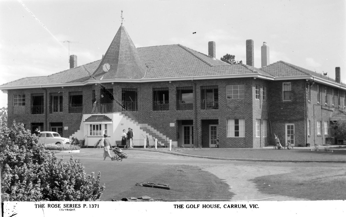 The Golf House, Carrum, Vic (1920–54)