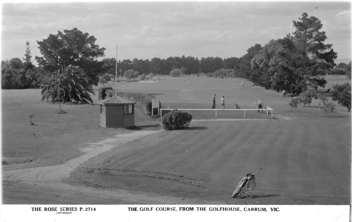 The Golf Course, From The Golfhouse, Carrum, Vic (1920–54)