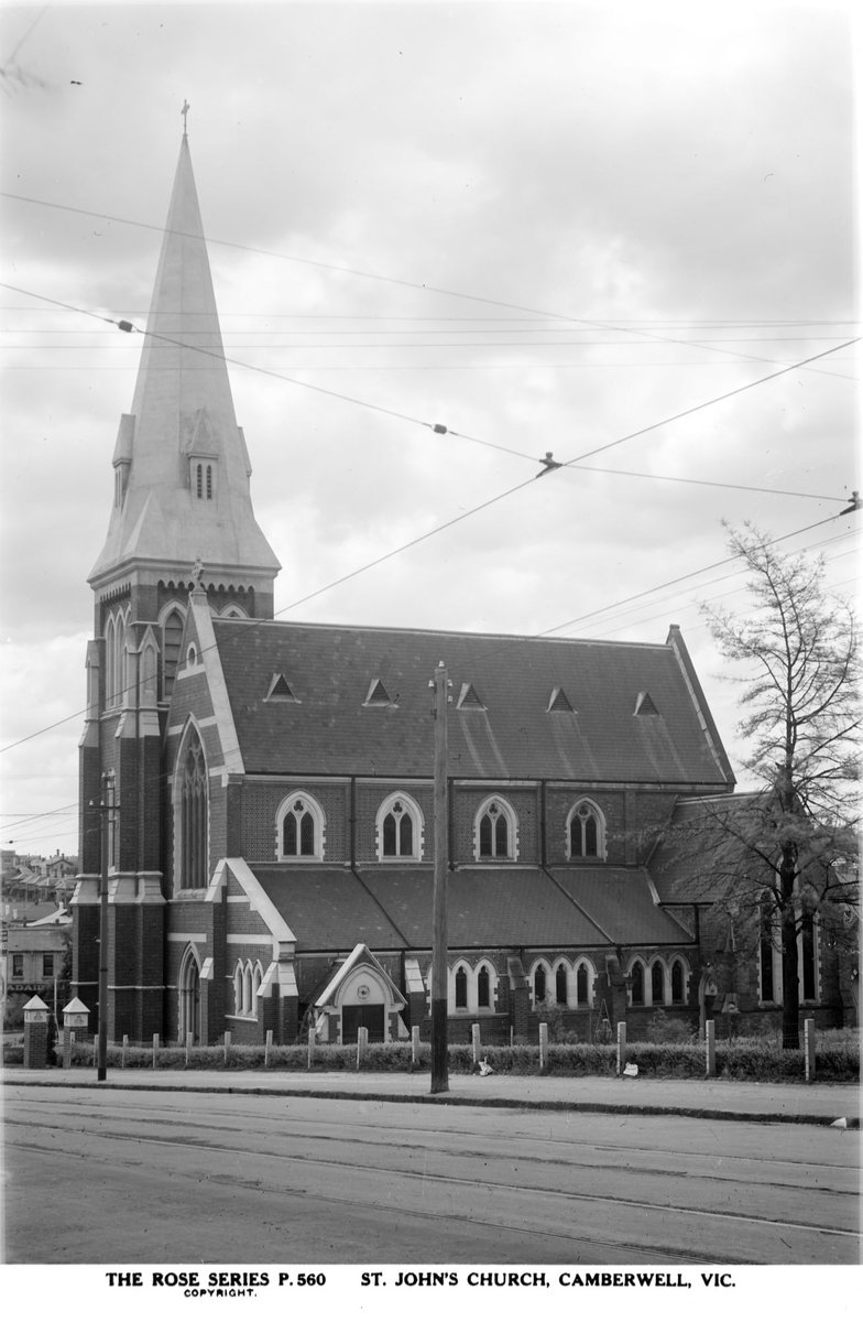 St. John's Church, Camberwell, Vic (1920–54)