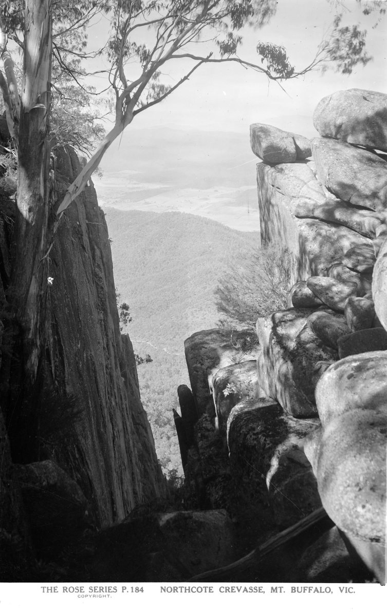 Northcote Crevasse, Mt. Buffalo, Vic (1920–54)
