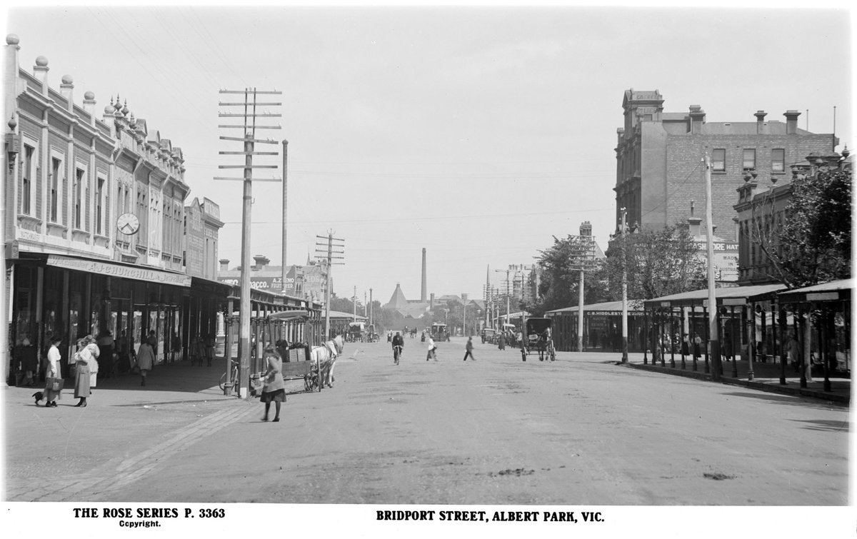 Bridport Street, Albert Park, Vic (1920–54)
