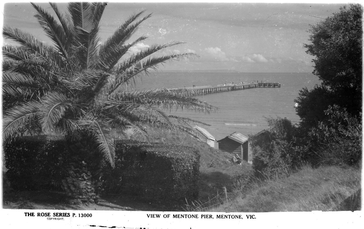 VIEW OF MENTONE PIER, MENTONE, VIC (1920–54)