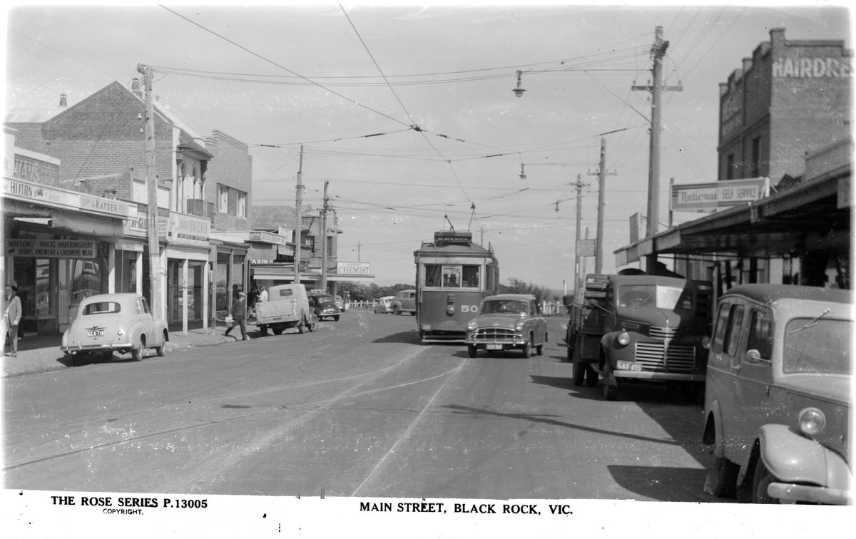 MAIN STREET, BLACK ROCK, VIC (1920–54)