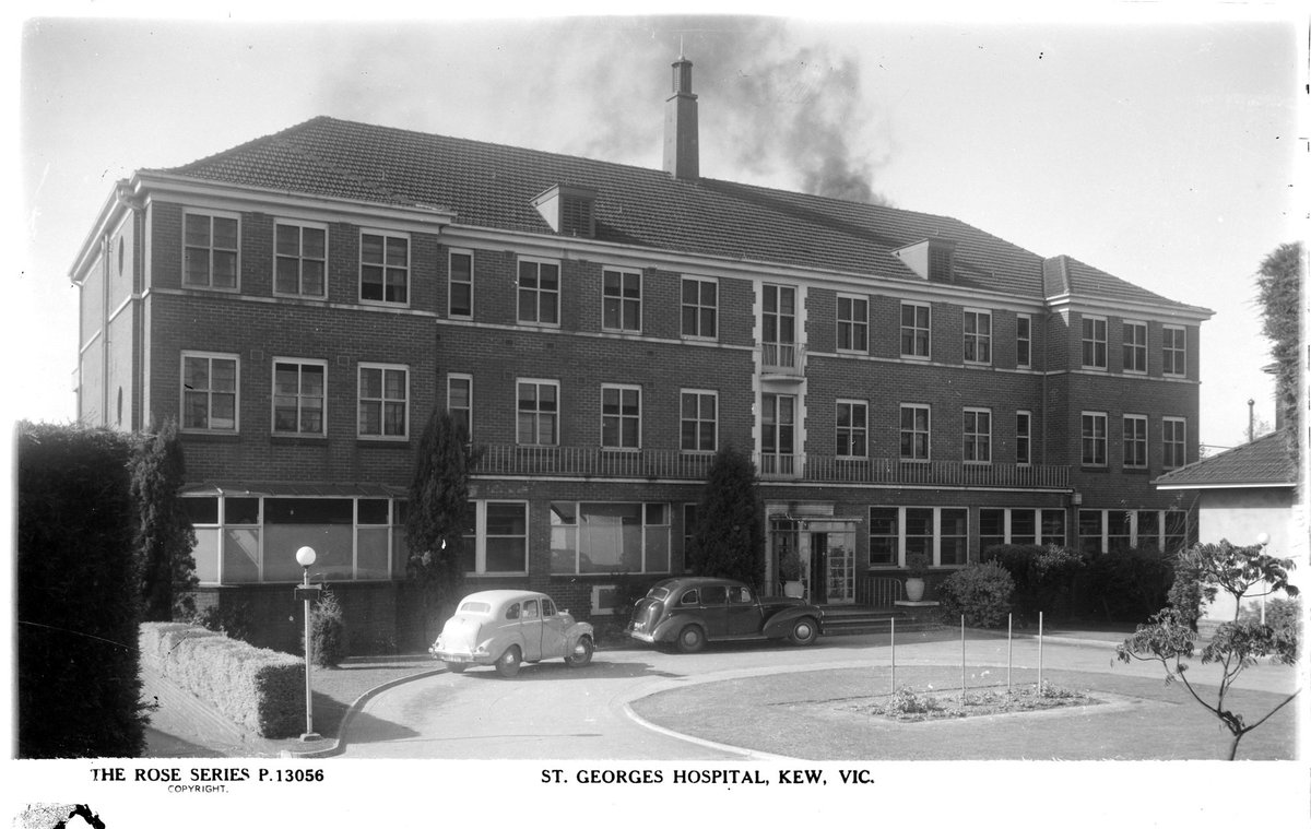 ST. GEORGES HOSPITAL, KEW, VIC (1920–54)
