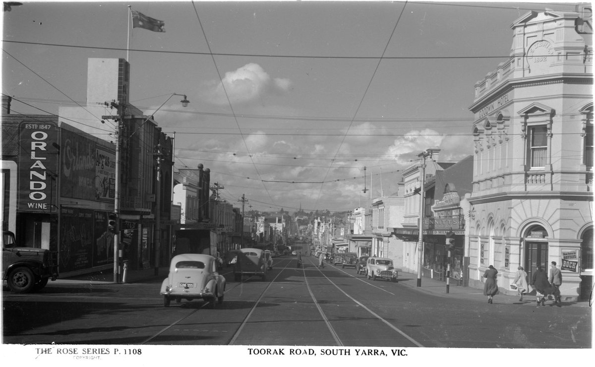 Toorak Road, South Yarra, Vic (1920–54)