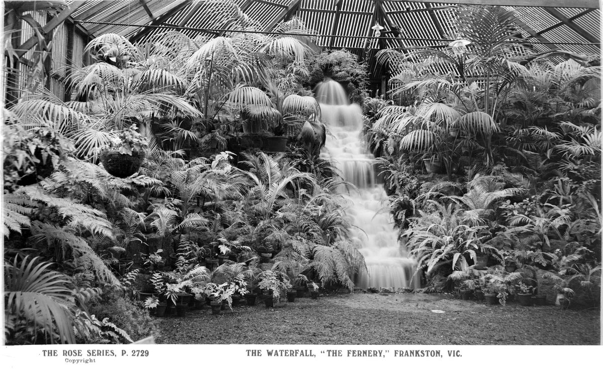 The Waterfall, "The Fernery," Frankston, Vic (1920–54)