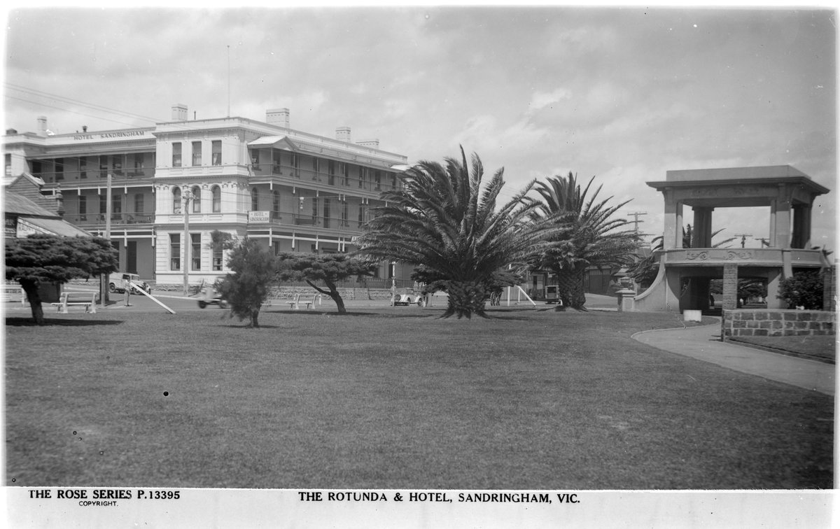 THE ROTUNDA & HOTEL, SANDRINGHAM, VIC (1920–54)