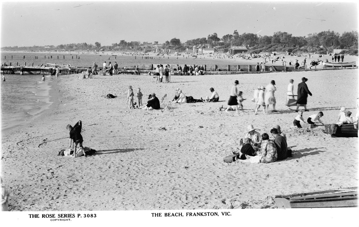 The Beach, Frankston, Vic (1920–54)