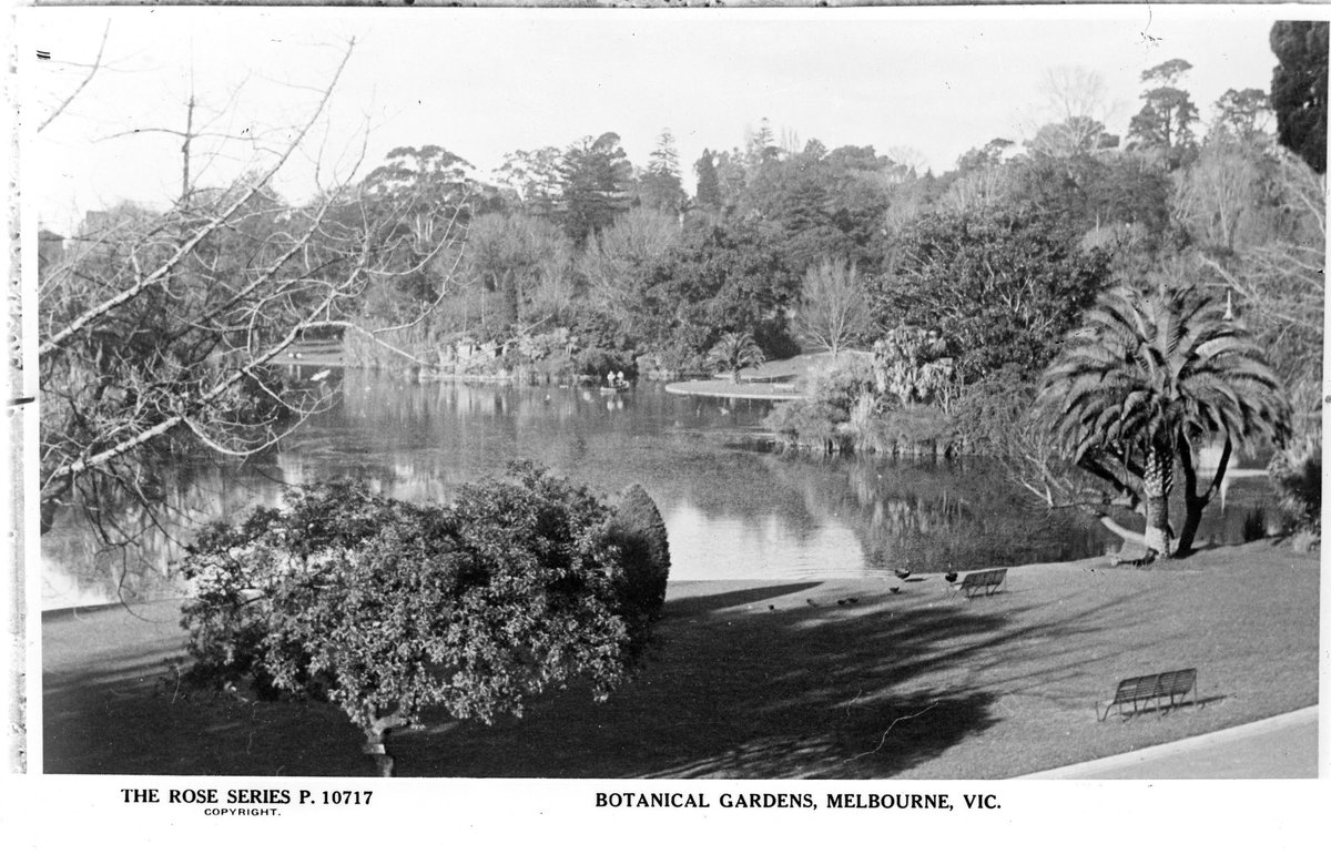 BOTANICAL GARDENS, MELBOURNE, VIC, Melbourne City (1920–54)