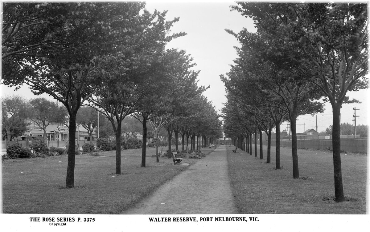 Walter Reserve, Port Melbourne, Vic (1920–54)