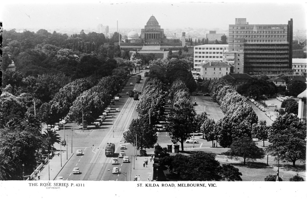 ST. KILDA ROAD, MELBOURNE, VIC, Melbourne City (1920–54)