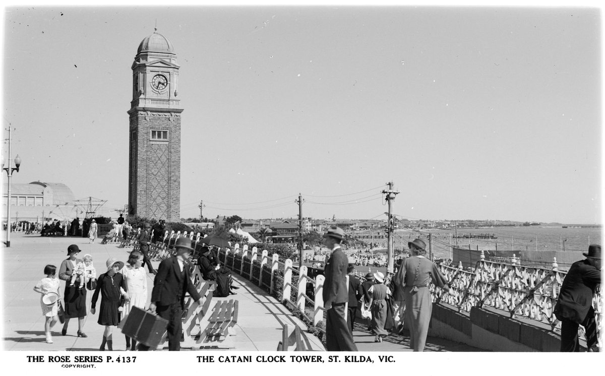 THE CATANI CLOCK TOWER, ST. KILDA, VIC, St Kilda (1920–54)