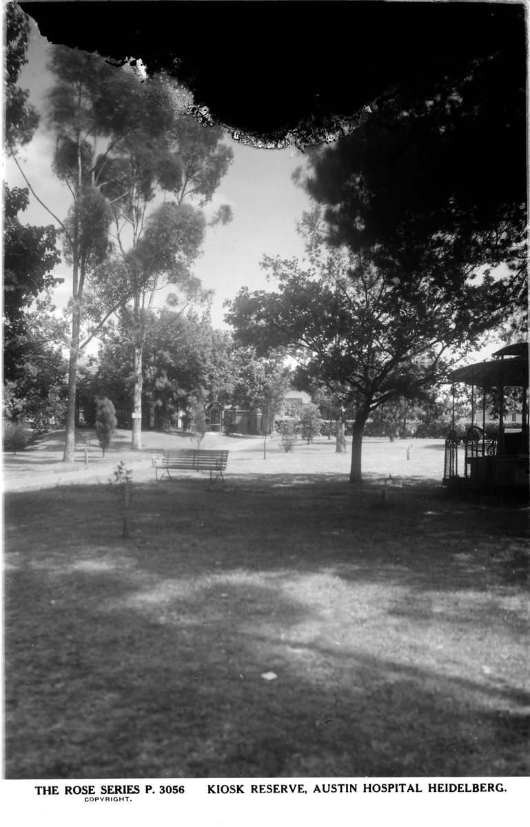 Kiosk Reserve, Austin Hostpital, Heidelberg (1920–54)
