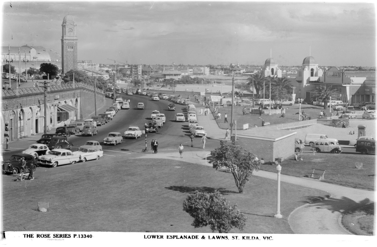 LOWER ESPLANADE & LAWNS, ST. KILDA, VIC, St Kilda (1920–54)