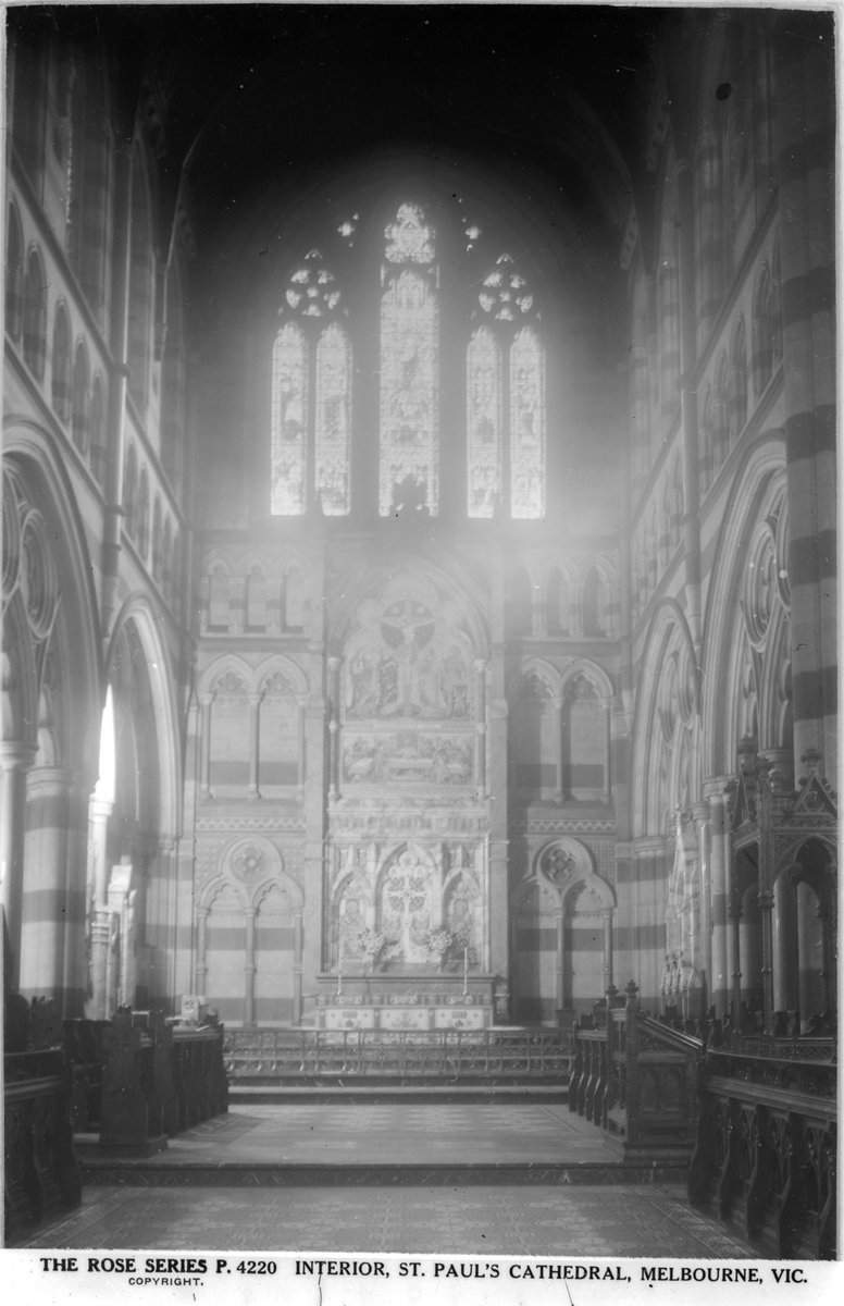 INTERIOR, ST. PAUL'S CATHEDRAL, MELBOURNE, VIC, Melbourne City (1920–54)