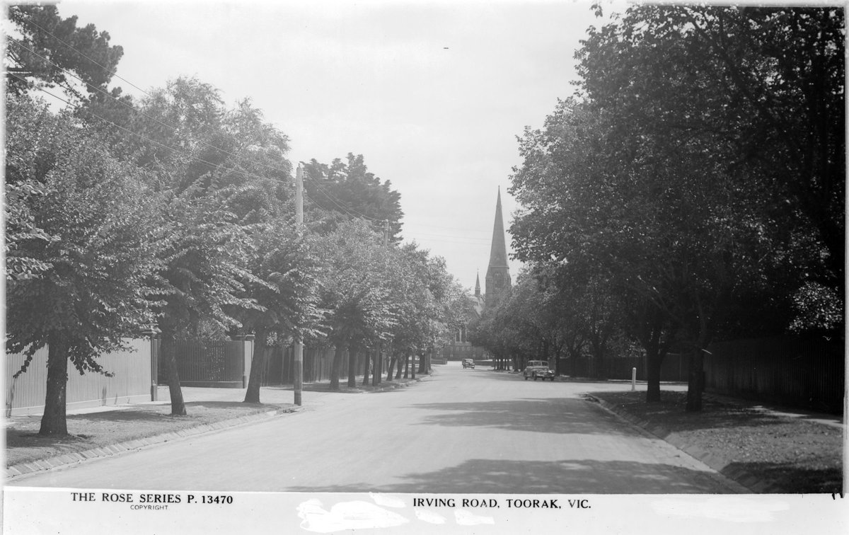 IRVING ROAD, TOORAK, VIC (1920–54)