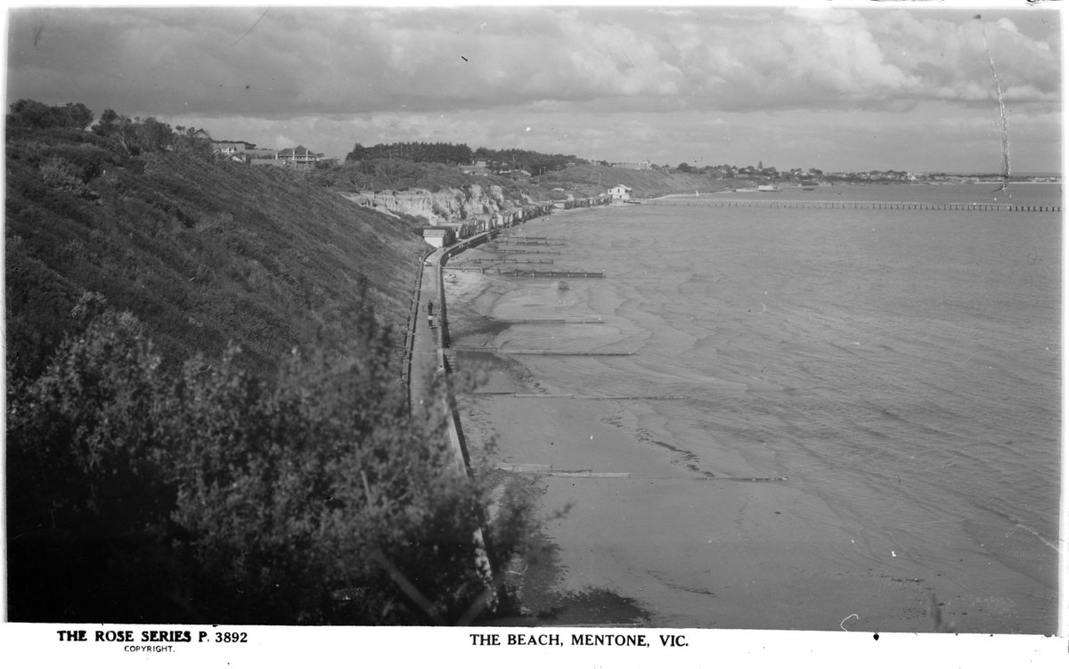 THE BEACH, MENTONE, VIC (1920–54)
