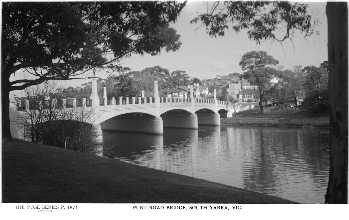 Punt Road Bridge, South Yarra, Vic (1920–54)