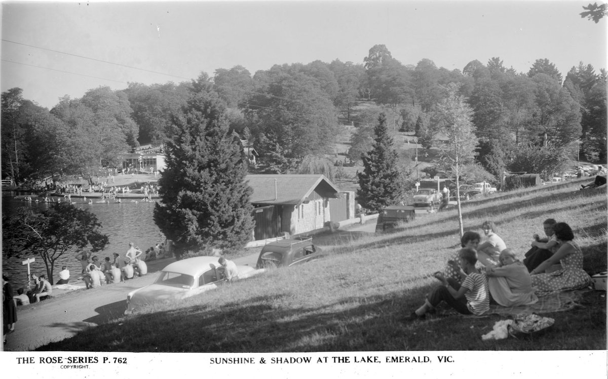 Sunshine & Shadow At The Lake, Emerald, Vic (1920–54)