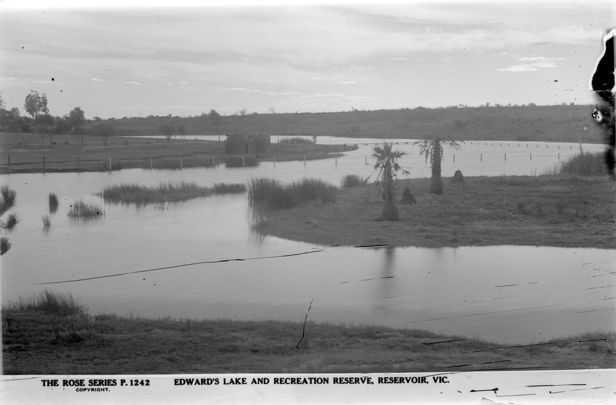 Edward's Lake And Recreation Reserve, Reservoir, Vic (1920–54)