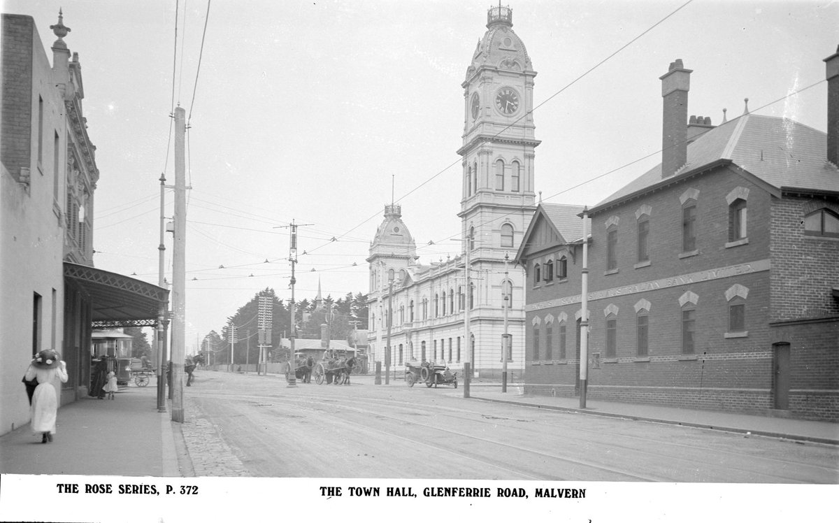 The Town Hall, Glenferrie Road, Malvern (1920–54)