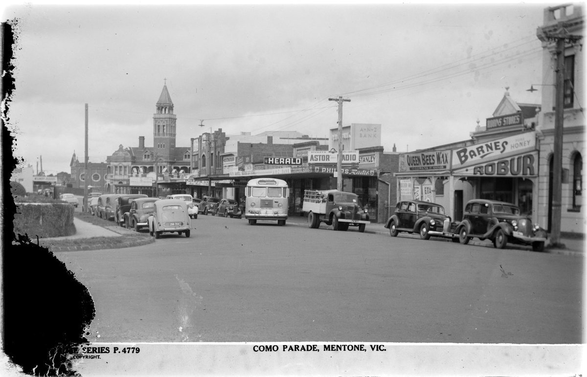 COMO PARADE, MENTONE, VIC (1920–54)