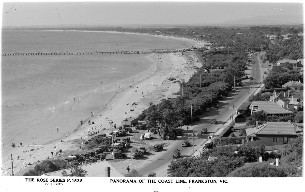 Panorama Of The Coast Line, Frankston, Vic (1920–54)