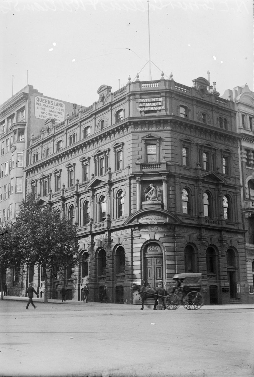 MLC Assurance Co., 456 Collins Street, North-East corner of Collins and William Street, Melbourne City (1911–35)