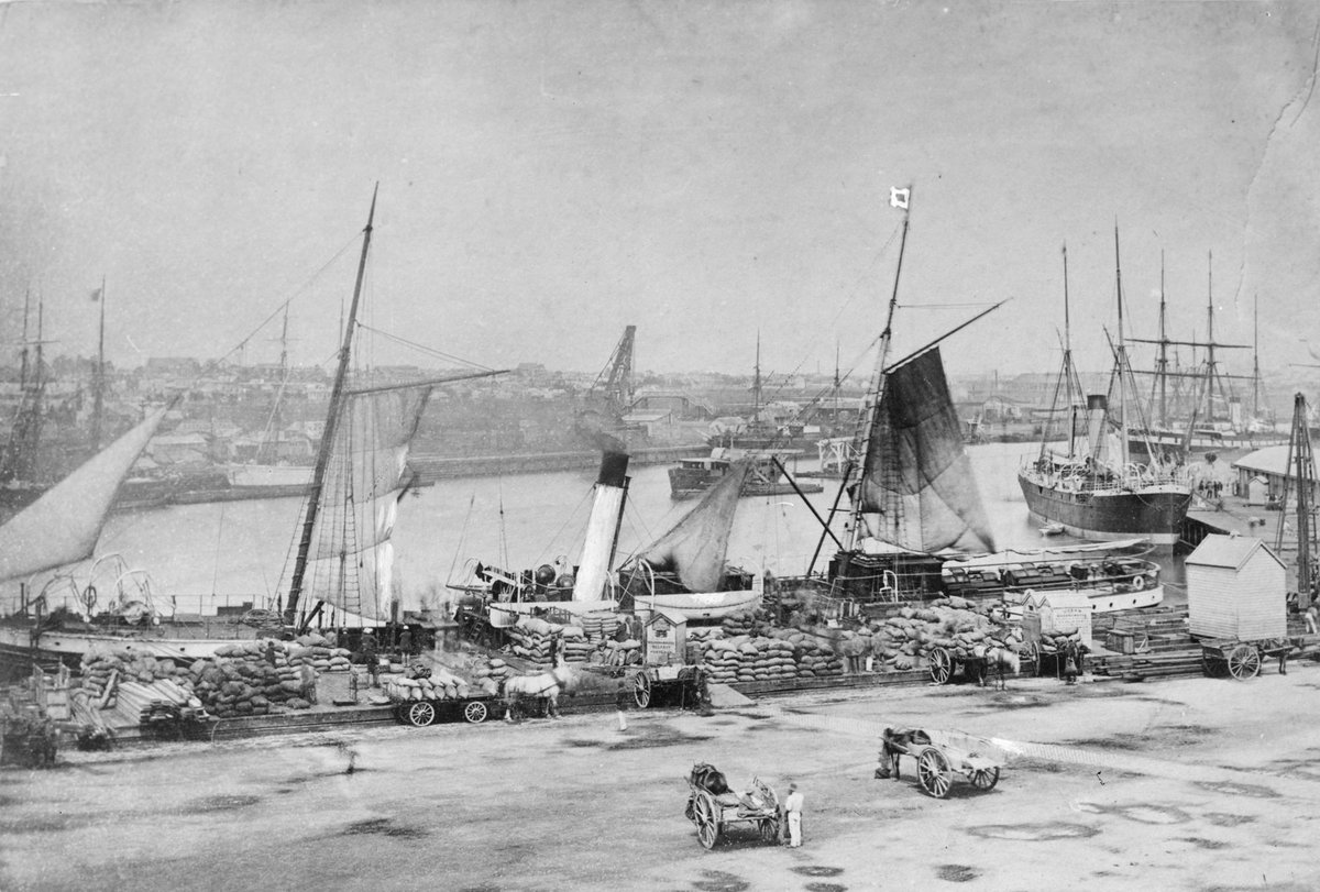 QUEENS WHARF 1878[Melbourne], Melbourne City