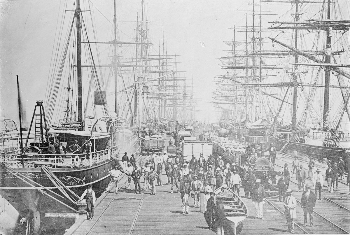 PT. MELB. RWY. [i.e. Port Melbourne Railway] PIER. 1878